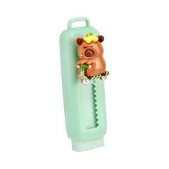 Capybara Figürlü Silgi Sürgülü Yeşil