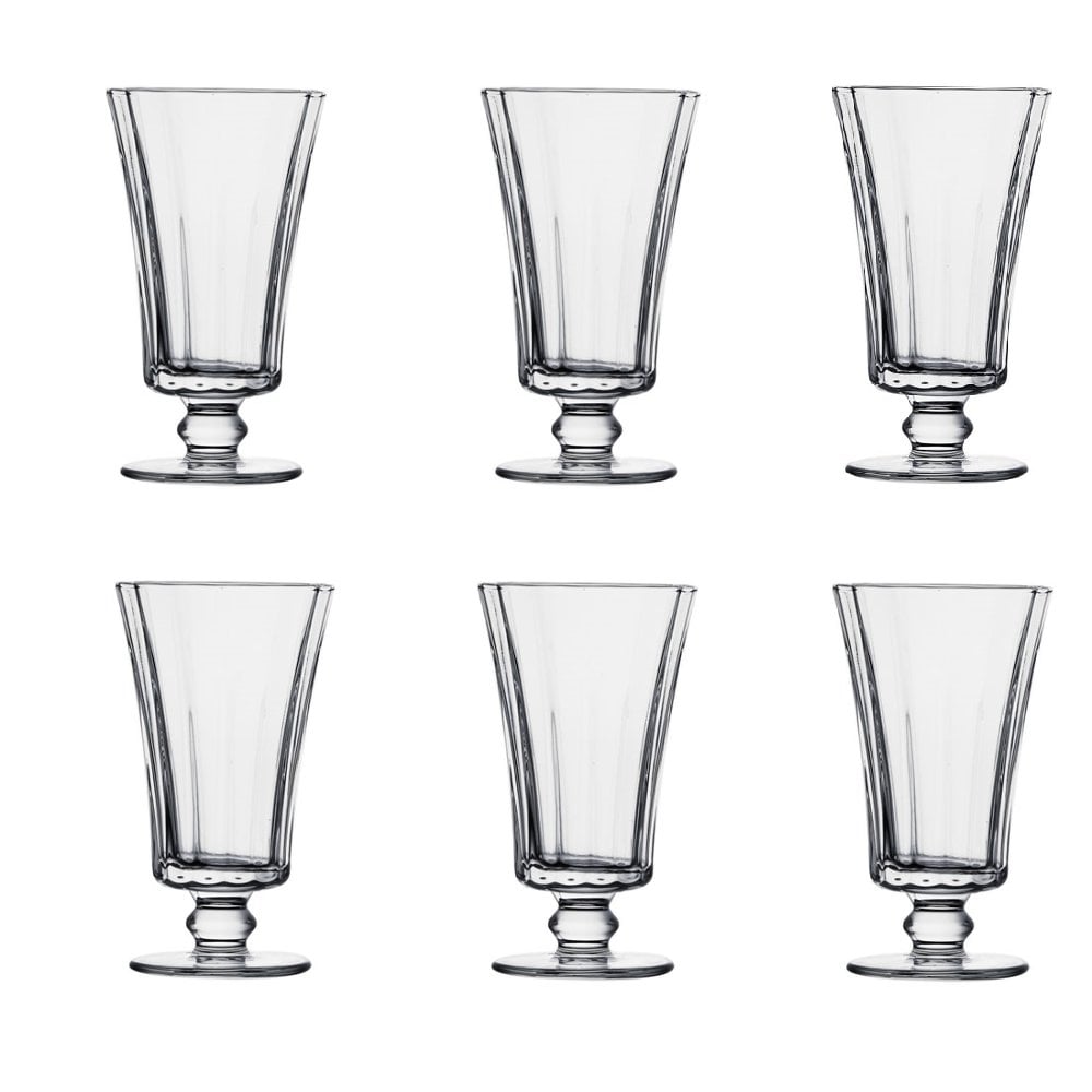 6'lı Cam Kahve Yanı Bardağı - 120 cc - Diamond