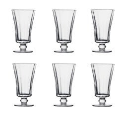 6'lı Cam Kahve Yanı Bardağı - 120 cc - Diamond