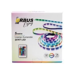 Kumandalı Şerit Led Aydınlatma - 5 Metre