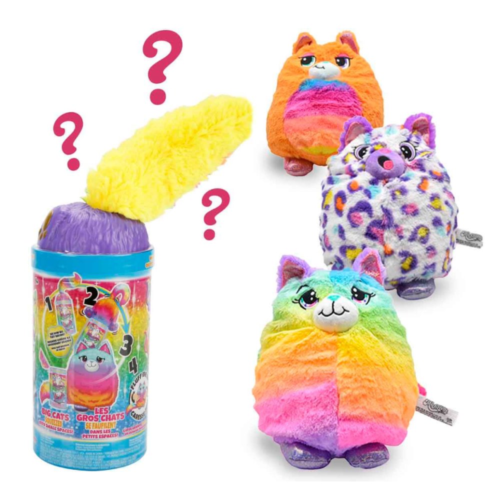 Misfittens Peluş Kedi (Özel Kutusunda) Sarı
