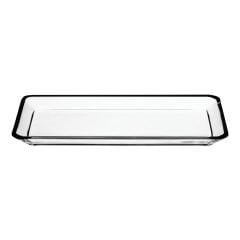 Cam Servis Tabağı - 14X29,8 cm