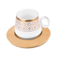 Bambu Tabaklı Fincan Takımı Bambum 2'li