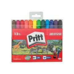 Keçeli Kalem Jumbo 12'li Pritt
