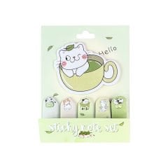 6'lı Post-ıt Set - Kedi Figürlü