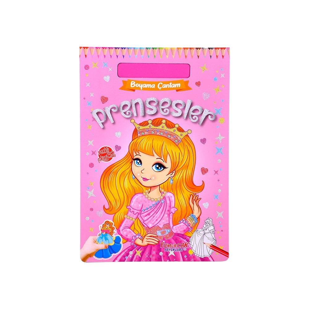 Stickerlı Boyama Çantası 48 Sayfa