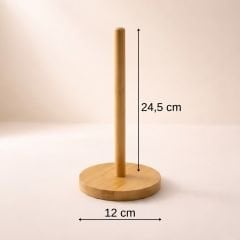 Bambu Yuvarlak Kağıt Havluluk - Rulo - 27 cm