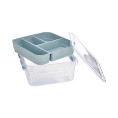 Bölmeli Organizer Kutu - 4,5 L Mavi