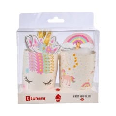 12'li Figürlü Kürdanlı Kek Kapsül Kağıdı