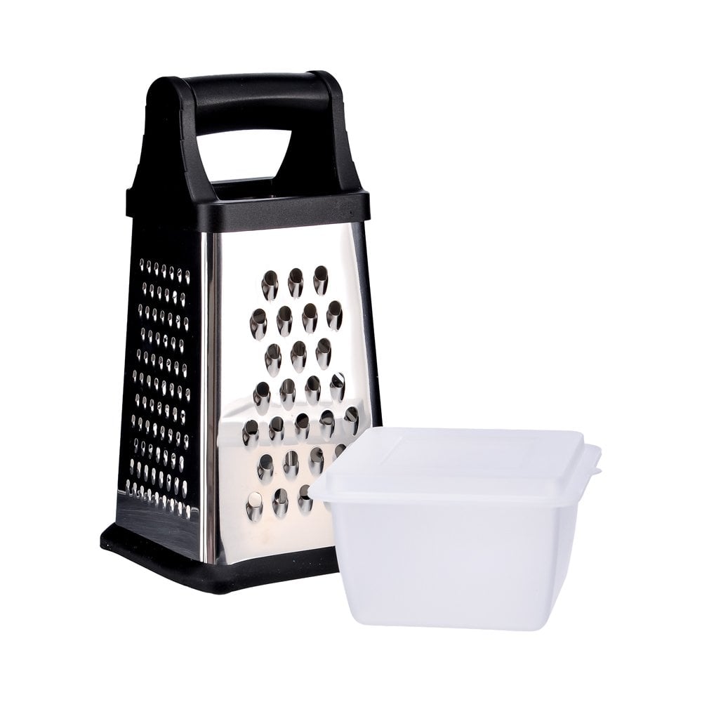 4 Taraflı Hazneli Çelik Rende - 22 cm