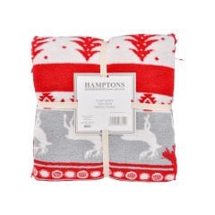 Yılbaşı Desenli Tv Battaniyesi - 130x170 cm