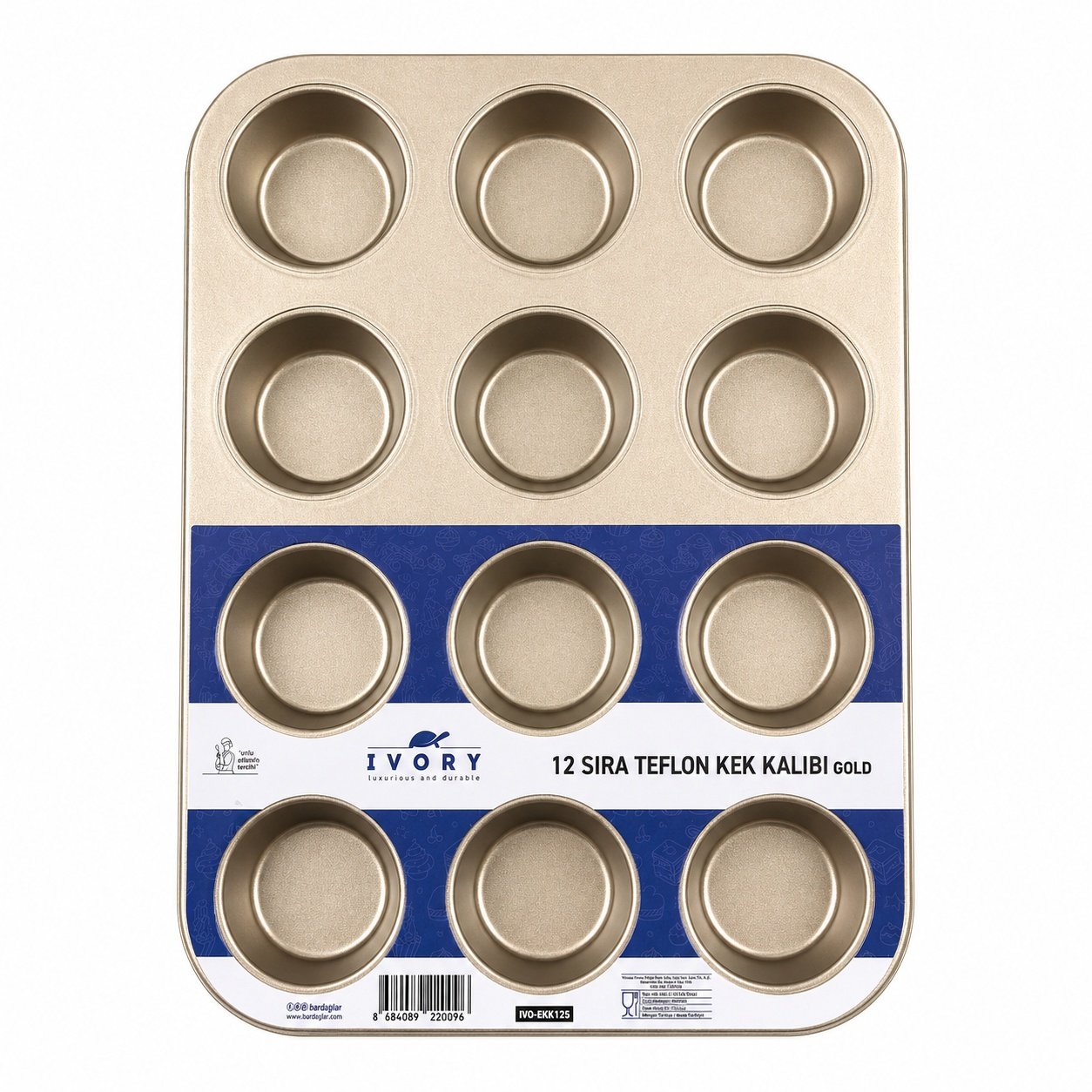 12'li Teflon Kek Kalıbı