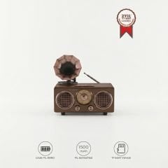 Nostaljik Bluetooth Hoparlör Retro Radyo Kablosuz Speaker - D89 - Torima