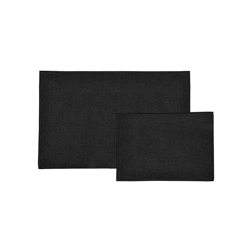 2'li Klozet Takımı -  40x60/60x90 Siyah