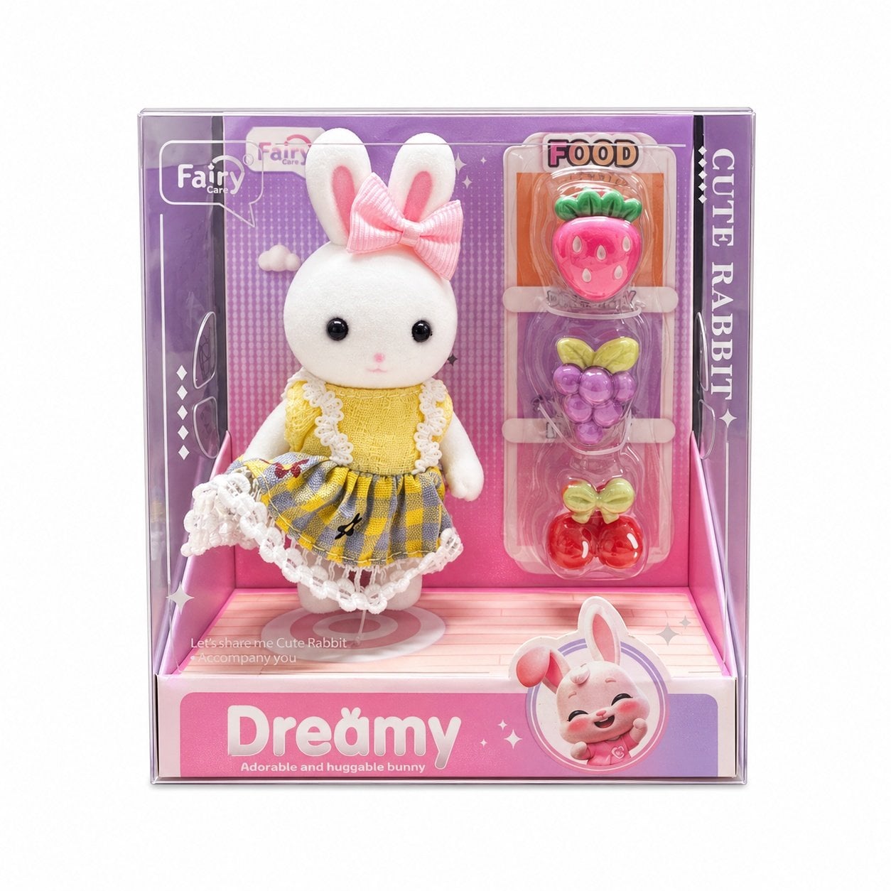 Aksesuarlı Mini Tavşan Set