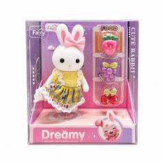 Aksesuarlı Mini Tavşan Set Model 1