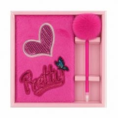 Kalemli Hatıra Pelüş Defter