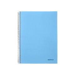 A4 Defter 72 Yaprak Spirelli PP Kapak Kareli