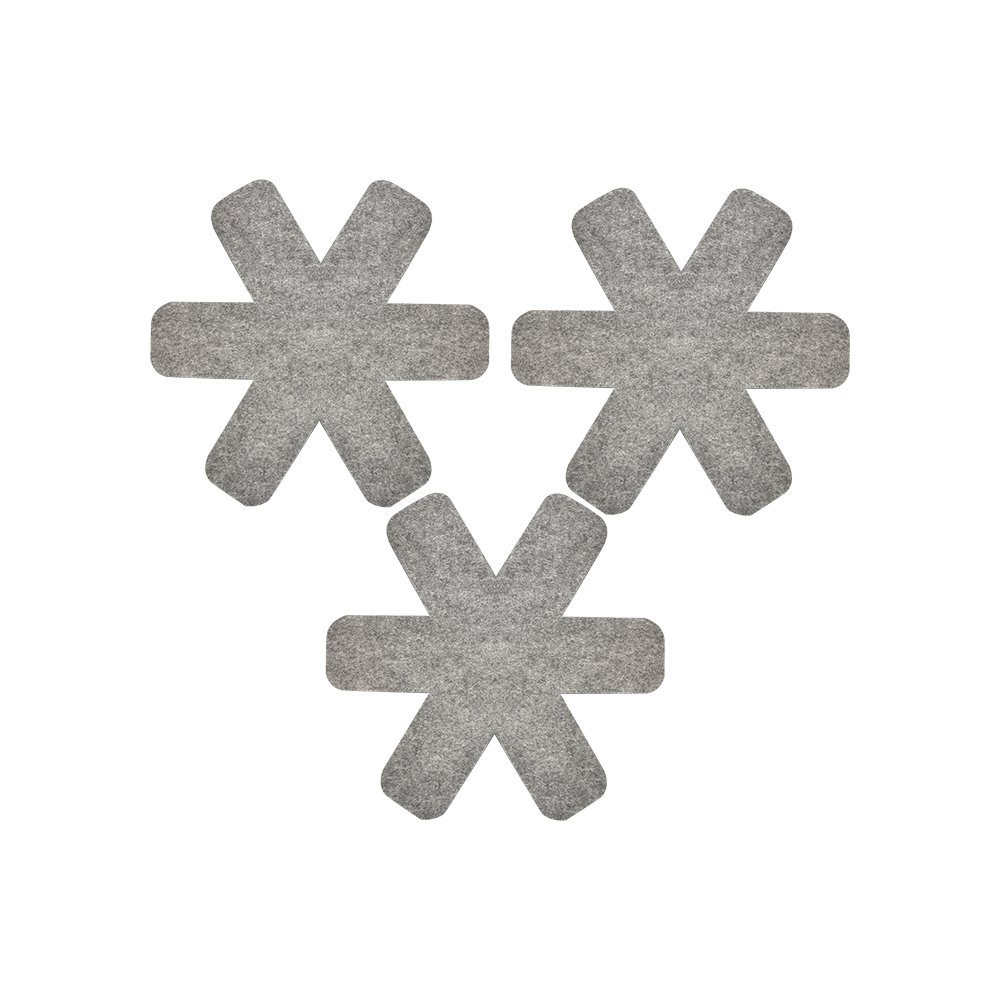 Tava Koruyucu Keçe Metaltex 3'lü (30 cm)