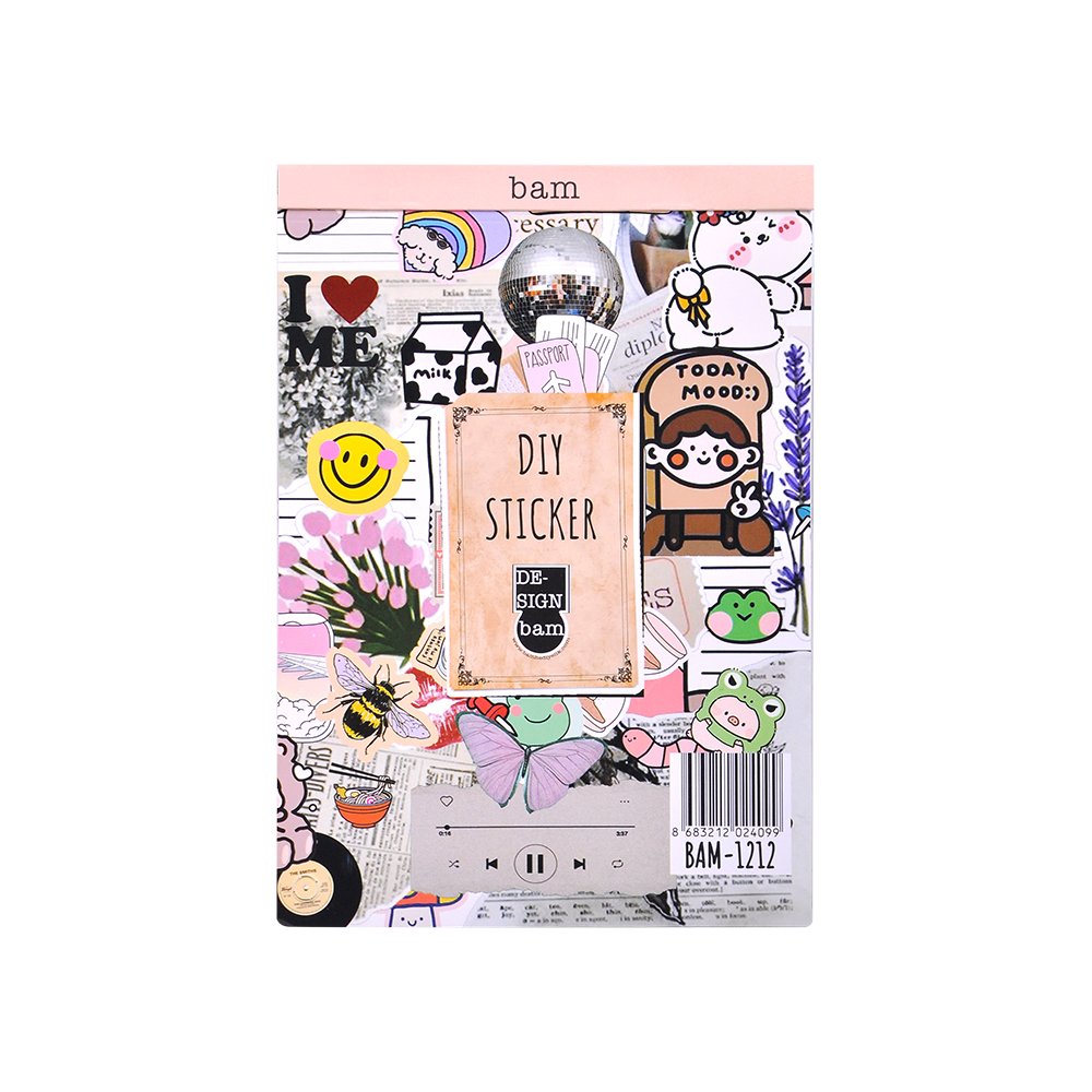 Sticker Defteri 16 Sayfa (17x24 cm)
