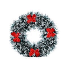 Yılbaşı Kapı Süsü - 24 cm