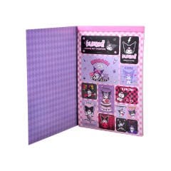 Sticker Albüm Set 3'lü Kuromi Lisanslı