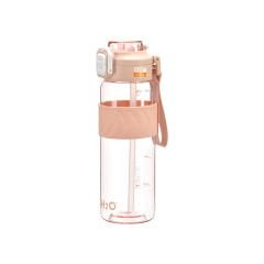 Çift Kapak Pipetli Matara - 1 Litre