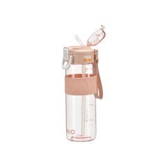 Çift Kapak Pipetli Matara - 1 Litre