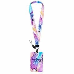 Kartlıklı Boyun Askısı İpi - 54x85 cm