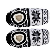 Kar Desenli Kadın Ev Babet