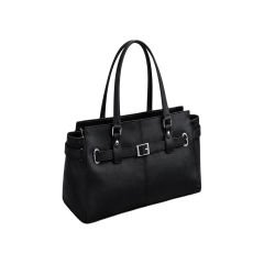 Toka Detaylı Shopper Çanta Siyah