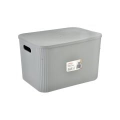 Organizer Kutu Kapakli Derin Plastik - 21 L