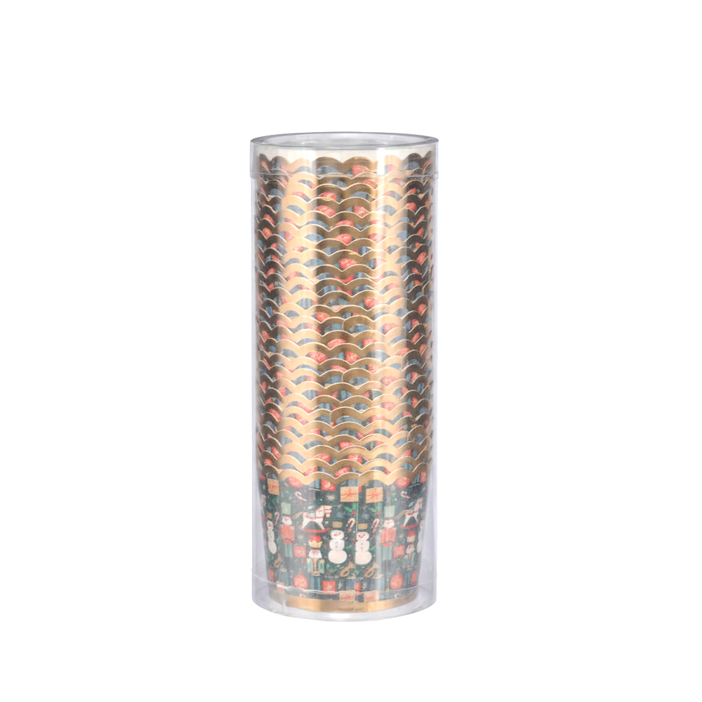 25'li Yılbaşı Kağıt Kek Kapsülü Maxi