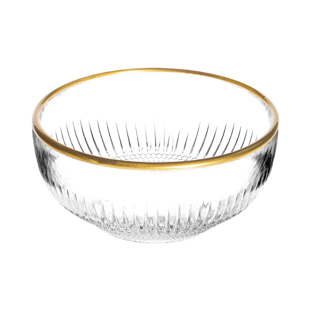 4'lü Cam Yaldızlı Çerezlik - 9 cm