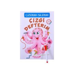 Çiz-Sil Serisi Kalemli 20 Sayfa