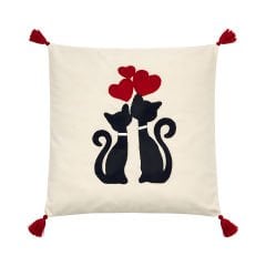 Punch Kırlent Kılıfı - 42X42 cm Desen 3