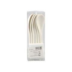 Porselen Çay Kaşığı 6'lı (13 cm)