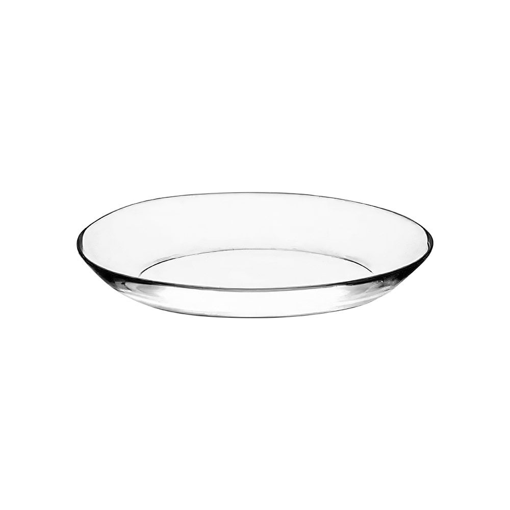 Oval Cam Servis Tabağı - Invitation 33 cm