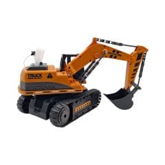 Uzaktan Kumandalı Işıklı Duman Atan İş Makinesi