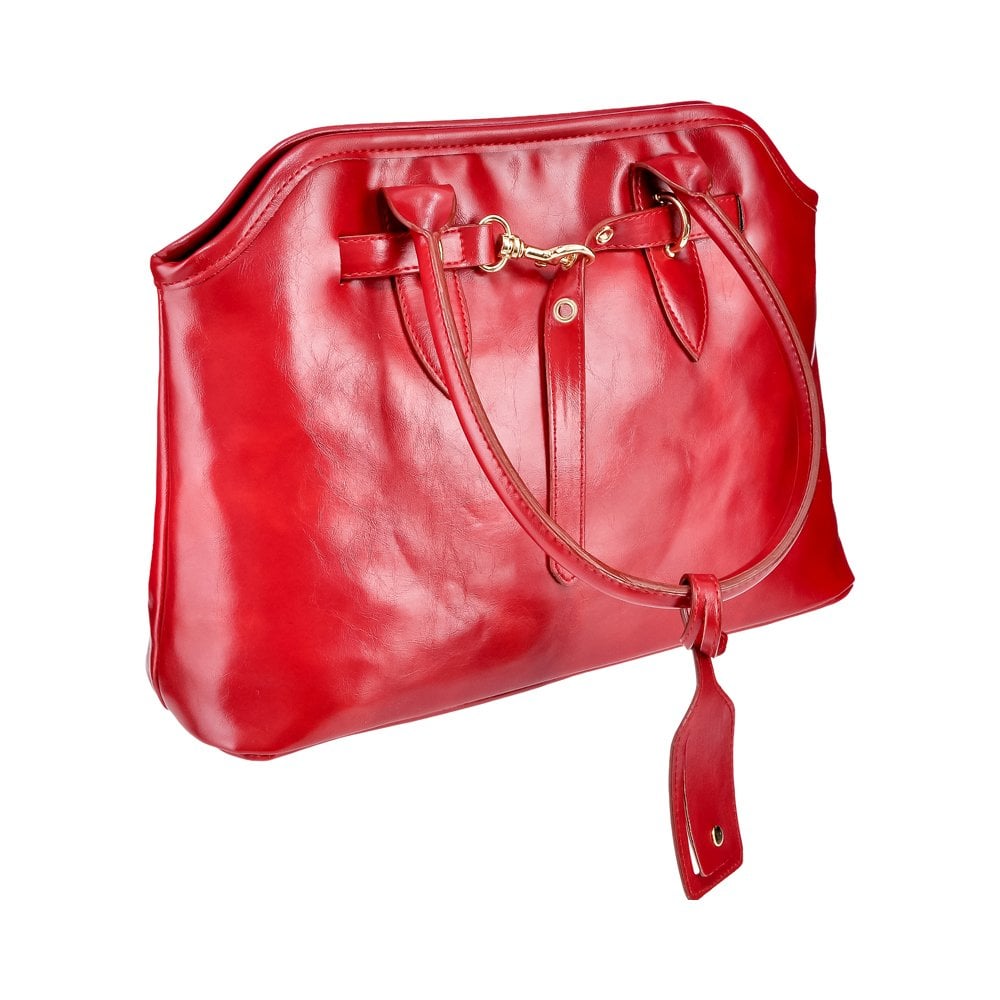 Aksesuarlı Retro Kadın El ve Omuz Çantası