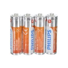 Philips  İnce Pil 1,5v 4'lü Aaa