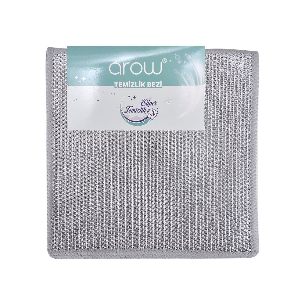 3'Lü Tel Dokulu Temizlik Bezi - 20X20 cm