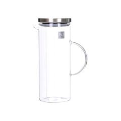 Metal Kapaklı Cam Sürahi  - 1,5 Litre