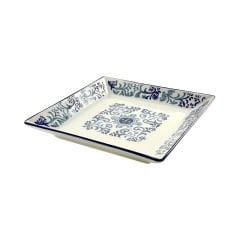 Seramik Kare Servis Tabağı - 23,5 cm