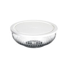 Saklama Kabı 2Li Cam 720CC Yuvarlak