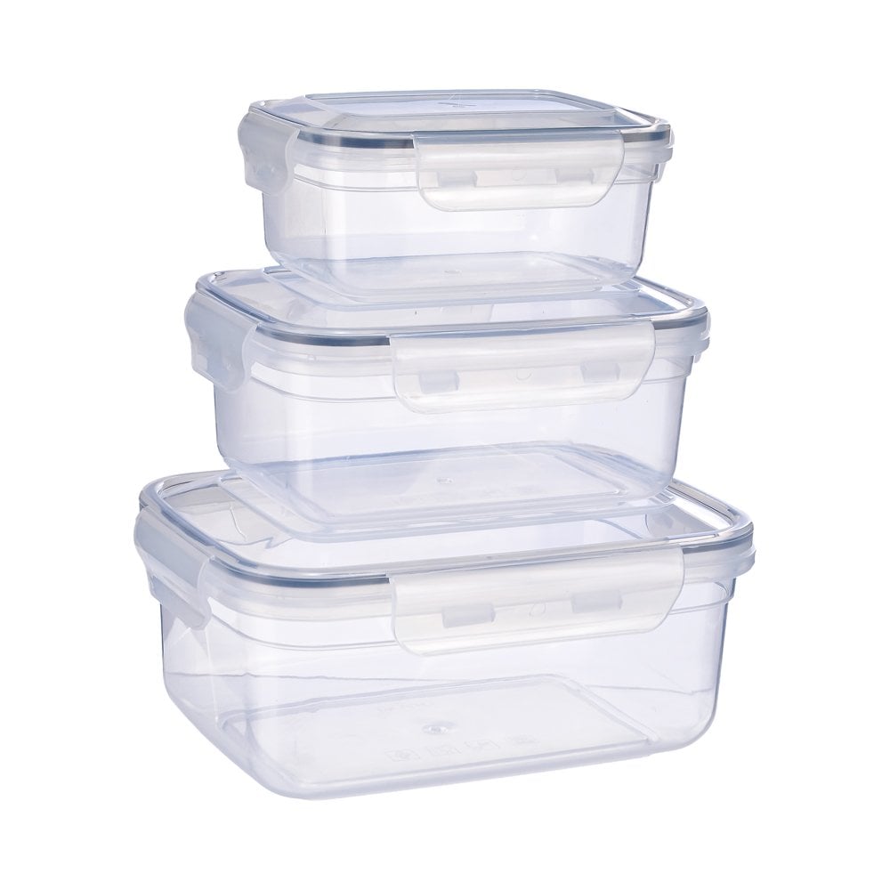 3'lü Saklama Kabı -  400-1400 ml