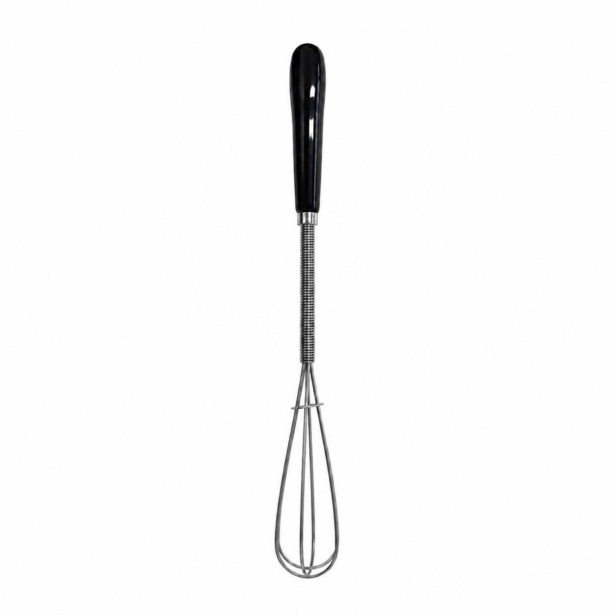 Porselen Saplı Mini Çelik Çırpıcı - 20 cm