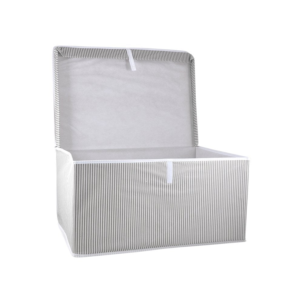 Saklama Kutusu Bez Desenli - 60x40x30 cm