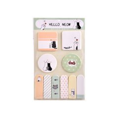 Post-It Set Kedi Figürlü 13X21CM 1323
