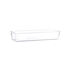 Uzun Organizer Cam Kristal - 30,8x7,7x5,6 cm